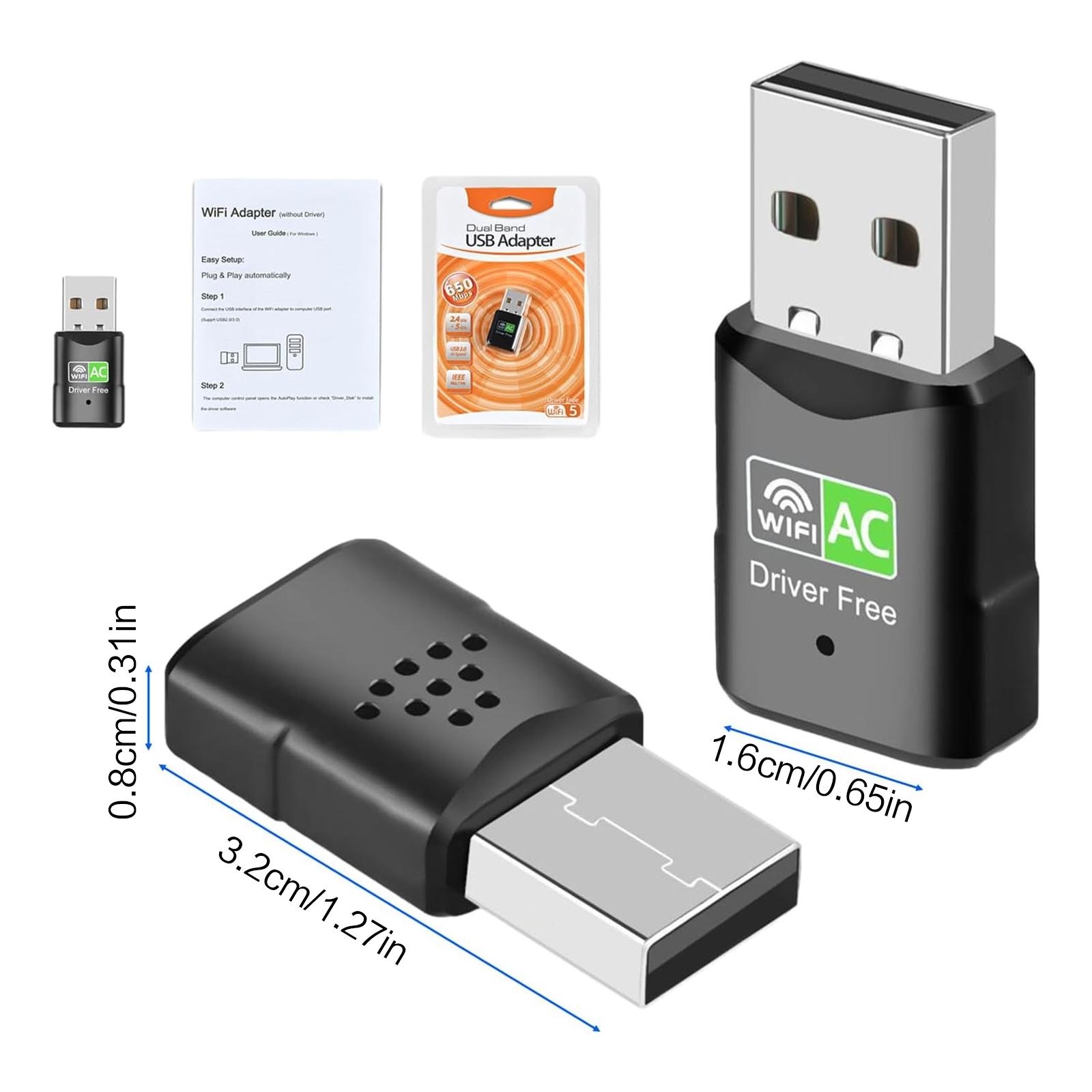 AC600 USB WiFi Adapter, Dual B - đánh giá và giá Smart Home For Pc