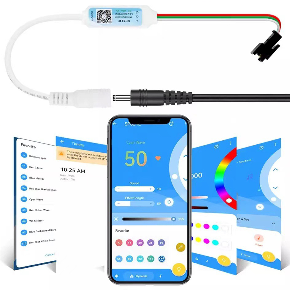 WS2812B WS2811 SK6812 LED Pixe - đánh giá và giá Wifi Led Dimmer