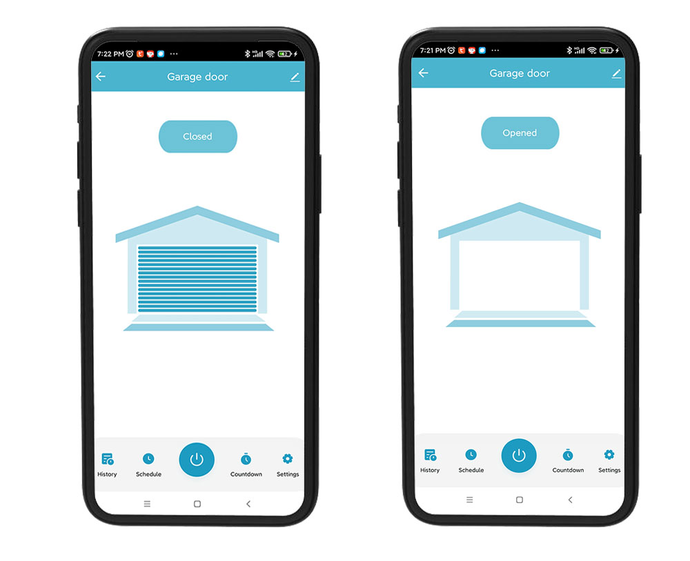 Wofea Tuya Smart WIFI 2.4G Gar - đánh giá và giá Smart Home Gira
